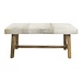 Mars & More bank chalet koe grijs 95cm