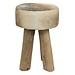 Mars & More kruk koe grijs rond 45cm