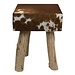 Mars & More kruk koe bruin wit vierkant 45cm