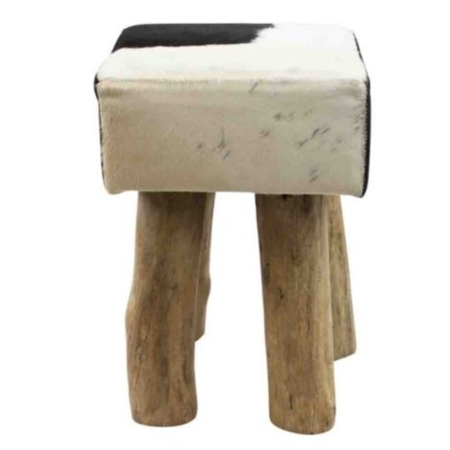 Mars & More kruk koe zwart vierkant 45cm