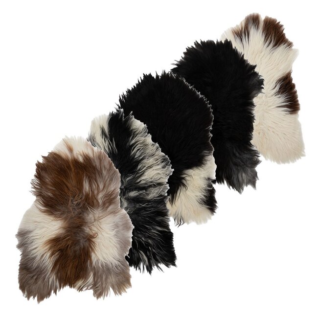 Mars & More schapenvacht ijsland multi colour 100-110cm