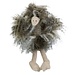 Mars & More knuffel langhaar struisvogel 28cm*