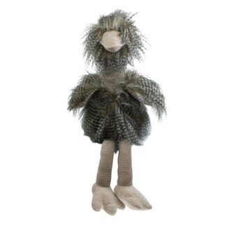 Mars & More knuffel langhaar struisvogel 43cm*