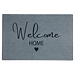 Mars & More deurmat welcome home grijs 75x50cm