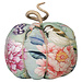 Mars & More handgemaakt decoratie fleury pompoen vlinders large