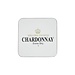 Mars & More onderzetter wijn chardonnay wit 10x10cm (6)