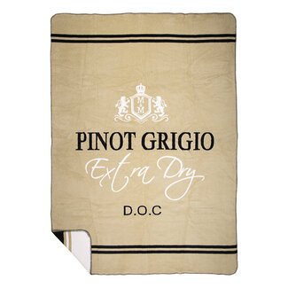 Mars & More plaid wijn pinot grigio beige 150x200cm