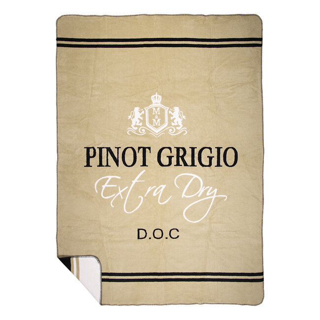 Mars & More plaid wijn pinot grigio beige 150x200cm