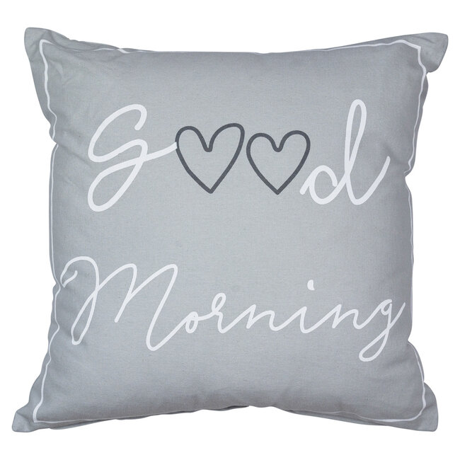 Mars & More hartje kussen good morning 45x45cm*
