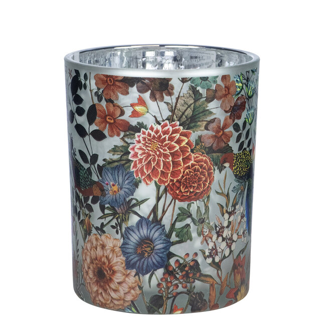 Mars & More Theelichthouder fleury dahlias medium 12cm