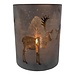 Mars & More Theelichthouder Rendier brons large 18cm