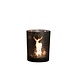 Mars & More Theelichthouder hert groen middel 12cm