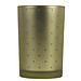 Mars & More Theelichthouder blokjes goud paars large 18cm*