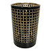 Mars & More Theelichthouder zwart blokjes large 18cm*
