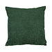 Linen & More Prince Fluweel Melee kussen groen 45x45cm