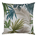 2Lif Banjol Flower Print Outdoor kussen blauw 45x45cm