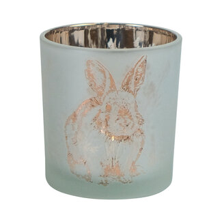 Mars & More Theelichthouder konijn brons small 8cm