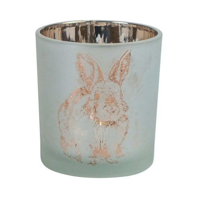 Mars & More Theelichthouder konijn brons small 8cm