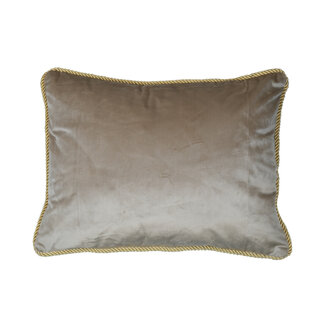 Mars & More half kussen fluweel goud champagne 35x45cm