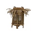 Mars & More windlicht bamboe rafels 24cm