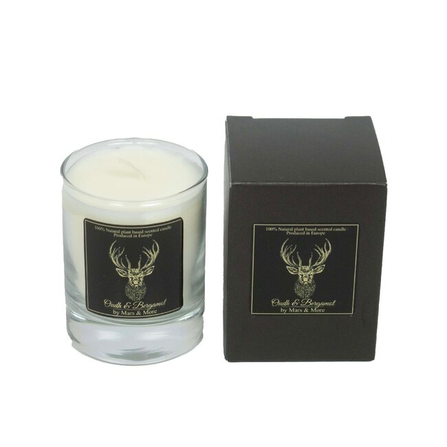 Mars & More geurkaars oudh bergamot h9 d8