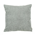 Linen & More Prince Fluweel Melee kussen grijs 45x45cm