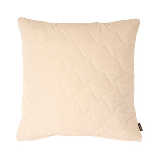 Linen & More Dayna Fluweel kussen wit 45x45cm