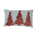 Linen & More Spartree kussen beige rood 30x50cm