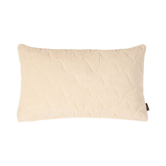 Linen & More Dayna Fluweel kussen wit 30x50cm