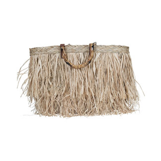 Mars & More jute tas rafels all over 52cm