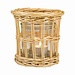 Mars & More rotan windlicht recht dubbel 14cm