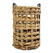 Mars & More waterhyacinth windlicht ruit hang 17cm