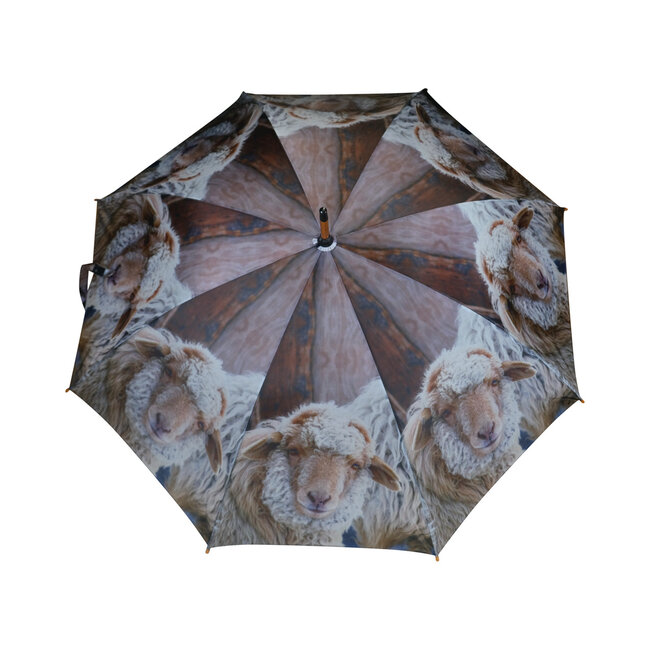 Mars & More paraplu schaapjes beige 105cm