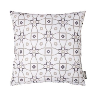2Lif Mila Outdoor taupe/grey Kussen 47 cm x 47 cm