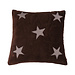 Linen & More Kussen Tara 50x50 brown/beige