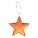 Mars & More hanger ster oranje