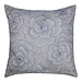 Linen & More Rosanna Kussen geborduurd blauw 45x45cm