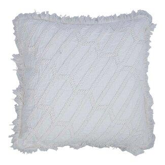 Linen & More Svea Kussen wit 45x45cm