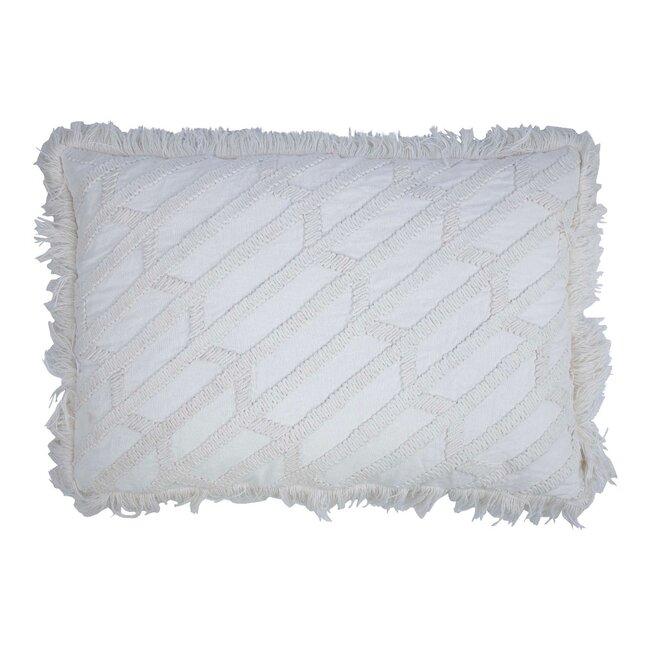 Linen & More Svea Kussen wit 40x60cm