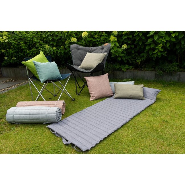 2Lif Lennon outdoor kussen taupe 30 x 50 cm