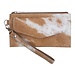 Mars & More etui koe met vakje bruin 20x11cm (bos taurus taurus)