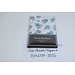 Linen & More Tablerunner Two Bloemen 50x140 turquoise