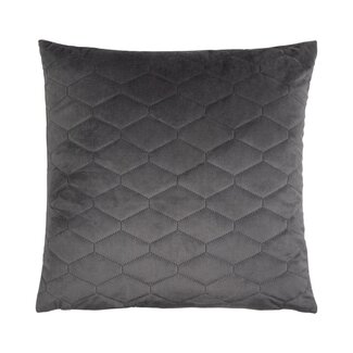 2Lif Rico dark grey Kussen 45 cm x 45 cm