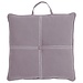 Linen & More Jilly charcoal grey Mattress 40x40x5 cm handle