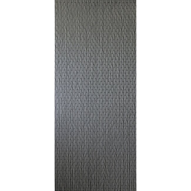 Sun Arts Vliegengordijn Verspringend zilver 90x210 cm