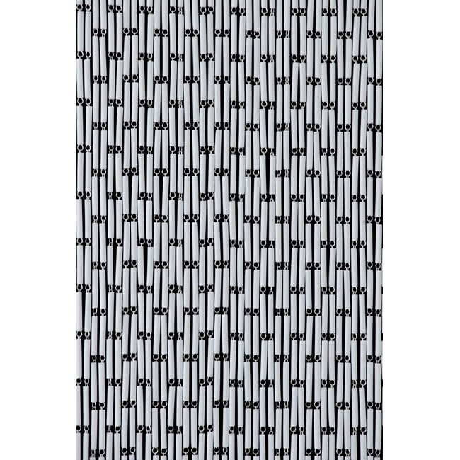 Sun Arts Vliegengordijn Verspringend wit 90x210 cm