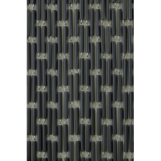 Sun Arts Vliegengordijn Verspringend antraciet 90x210 cm