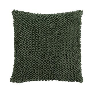 Linen & More Jumbo dots army green Kussen 45 cm x 45 cm