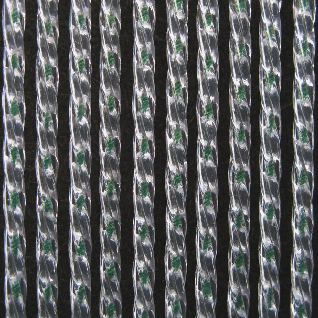 Sun Arts Vliegengordijn Roma Transparant - groen  90x210 cm