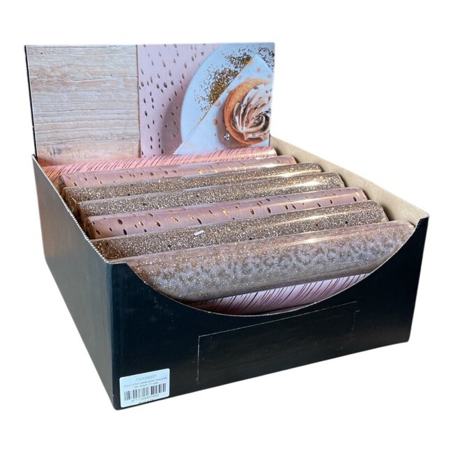 2Lif Decoratie tafelloper box pink 28x150cm 21 rolls
